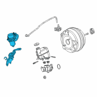 OEM 2015 Jeep Cherokee Pump-Vacuum Diagram - 5048401AB