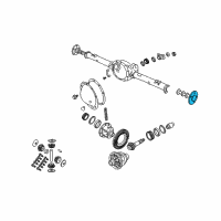 OEM 1999 Dodge Ram 1500 Axle Shaft Diagram - 52067614AC