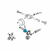 OEM Dodge Dakota Case Assembly-Differential Diagram - 4384286AE
