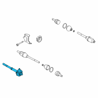 OEM 2012 Ford Escape Inner Shaft Diagram - AM6Z-3A329-A