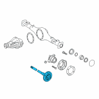 OEM 2007 Toyota Tundra Axle Shafts Diagram - 42311-0C020