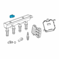 OEM 2020 Buick Encore Camshaft Sensor Diagram - 55566932