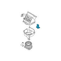 OEM 2010 Pontiac G3 Resistor Diagram - 96435889