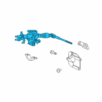 OEM Honda Ridgeline Column Assembly, Steering Diagram - 53200-SJC-A03