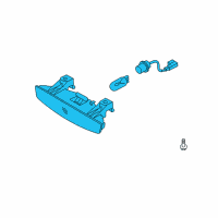 OEM 2009 Kia Rio5 Lamp Assembly-High Mounted Stop Diagram - 927501G200