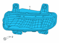 OEM 2021 Chrysler Pacifica Lamp-Led Diagram - 68477195AA