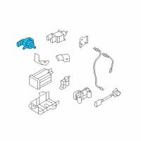 OEM 2012 Hyundai Azera Purge Control Valve Diagram - 28910-3C200