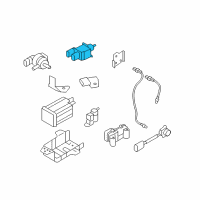 OEM Hyundai Santa Fe Vic Solenoid Valve Diagram - 39461-3C100