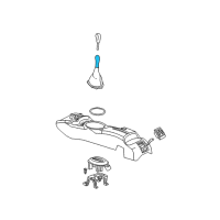 OEM Chrysler Knob-GEARSHIFT Diagram - TX95HW5AB