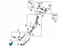 OEM 2021 Jeep Wrangler CONVERTER-FRONT Diagram - 68484198AC