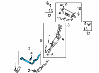 OEM 2021 Jeep Wrangler EXHAUST CROSSOVER Diagram - 68485794AC