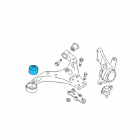 OEM Kia Sportage Bush-Front Lower Arm(G) Diagram - 545842E000