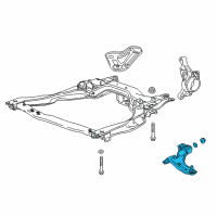 OEM 2015 Chevrolet Spark EV Lower Control Arm Diagram - 95319217