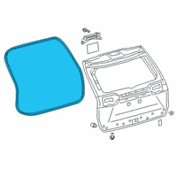 OEM 2019 Toyota RAV4 Body Weatherstrip Diagram - 67881-0R050