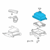 OEM 2017 Toyota Avalon Cover Diagram - 17735-0V030