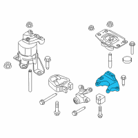 OEM 2019 Ford Fusion Mount Bracket Diagram - DG9Z-7M125-B