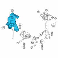 OEM 2013 Ford Fusion Front Mount Diagram - DG9Z-6038-H