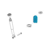 OEM Ford Taurus Coil Spring Diagram - AG1Z-5560-F