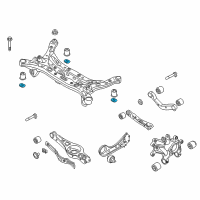 OEM 2018 Hyundai Sonata Stopper-Lower Diagram - 55485-C2100