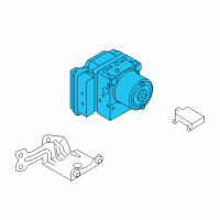 OEM 2010 Hyundai Tucson Brake Hydraulic Unit Assembly Diagram - 58920-2S400