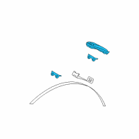 OEM 2006 Mercury Monterey Pressure Sensor Diagram - 6F2Z-1A189-A