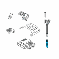 OEM 2022 Jeep Renegade Spark Plug Diagram - 68440226AA