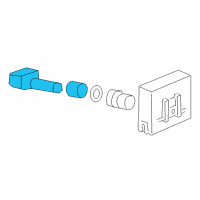 OEM 2012 Honda CR-V Sensor Assembly, Tpms Diagram - 42753-TP6-A82