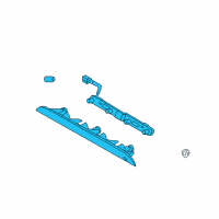 OEM Hyundai Lamp Assembly-High Mounted Stop Diagram - 92700-1R200