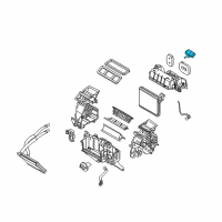 OEM 2017 Toyota Yaris iA Expansion Valve Diagram - 88515-WB001