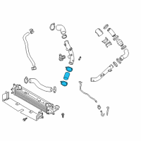 OEM 2020 Hyundai Kona Hose-INTERCOOLER Outlet Diagram - 28261-2B780