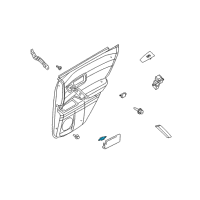OEM 2009 Infiniti EX35 Bulb Diagram - 26447-AL510