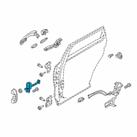 OEM 2020 Kia Telluride Checker Assembly-Rear Do Diagram - 77980S9000