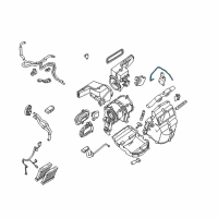 OEM 2004 Nissan Quest Harness-Control Diagram - 24042-5Z000