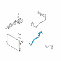 OEM Kia Borrego Suction Pipe Diagram - 977632J200