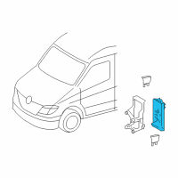 OEM Dodge Sprinter 2500 Block-Fuse Diagram - 68080597AA