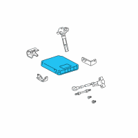 OEM 2005 Toyota Tundra ECM Diagram - 89661-0C642