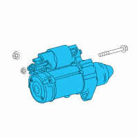 OEM 2017 Infiniti Q50 Motor Assy-Starter Diagram - 23300-HG00E