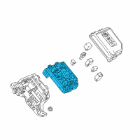 OEM 2020 Chevrolet Spark Junction Block Diagram - 42686358