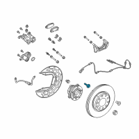 OEM 2017 Jeep Renegade Bolt-6 LOBE External Head Diagram - 6512205AA