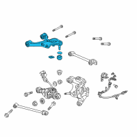 OEM Acura RLX Arm, Right Rear (Upper) Diagram - 52510-TY2-A02