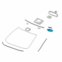 OEM Sensor Assy, Rain Diagram - 38970-TBA-A01