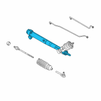 OEM 1999 Chevrolet Corvette Gear Kit, Steering (Remanufacture) Diagram - 26075933