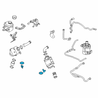 OEM 2010 BMW X5 Turbocharger Boost Sensor Diagram - 13-62-7-585-494