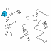 OEM 2010 BMW X5 Coolant Expansion Tank Diagram - 17-13-7-589-526