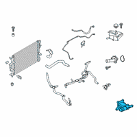 OEM Ford Escape Adapter Diagram - CJ5Z-8K556-A