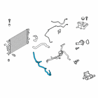 OEM 2019 Ford Fusion Hose Assembly Diagram - GR2Z-18472-A