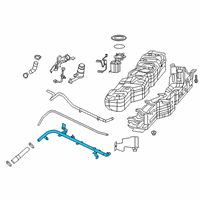 OEM Jeep Gladiator Tube-Fuel Filler Diagram - 68336613AC