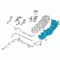 OEM 2020 Jeep Gladiator Tank-Fuel Tank Diagram - 68332308AB