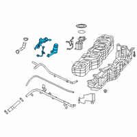 OEM 2022 Jeep Gladiator Tube-Fuel Filler Diagram - 68334979AB