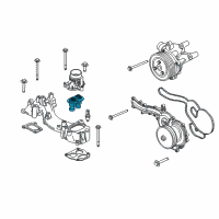 OEM 2011 Ford F-350 Super Duty Thermostat Diagram - BC3Z-8575-D